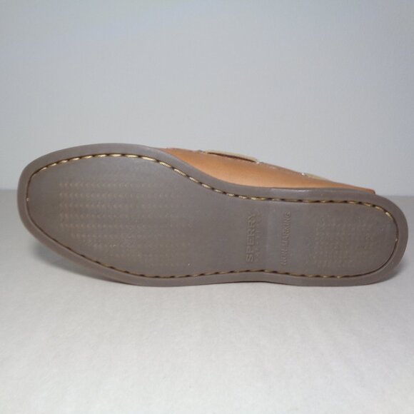 Sperry / Size 8 Wide / AUTHENTIC ORIGINAL 2 EYE / Brown / New Women's Shoes - Picture 13 of 16